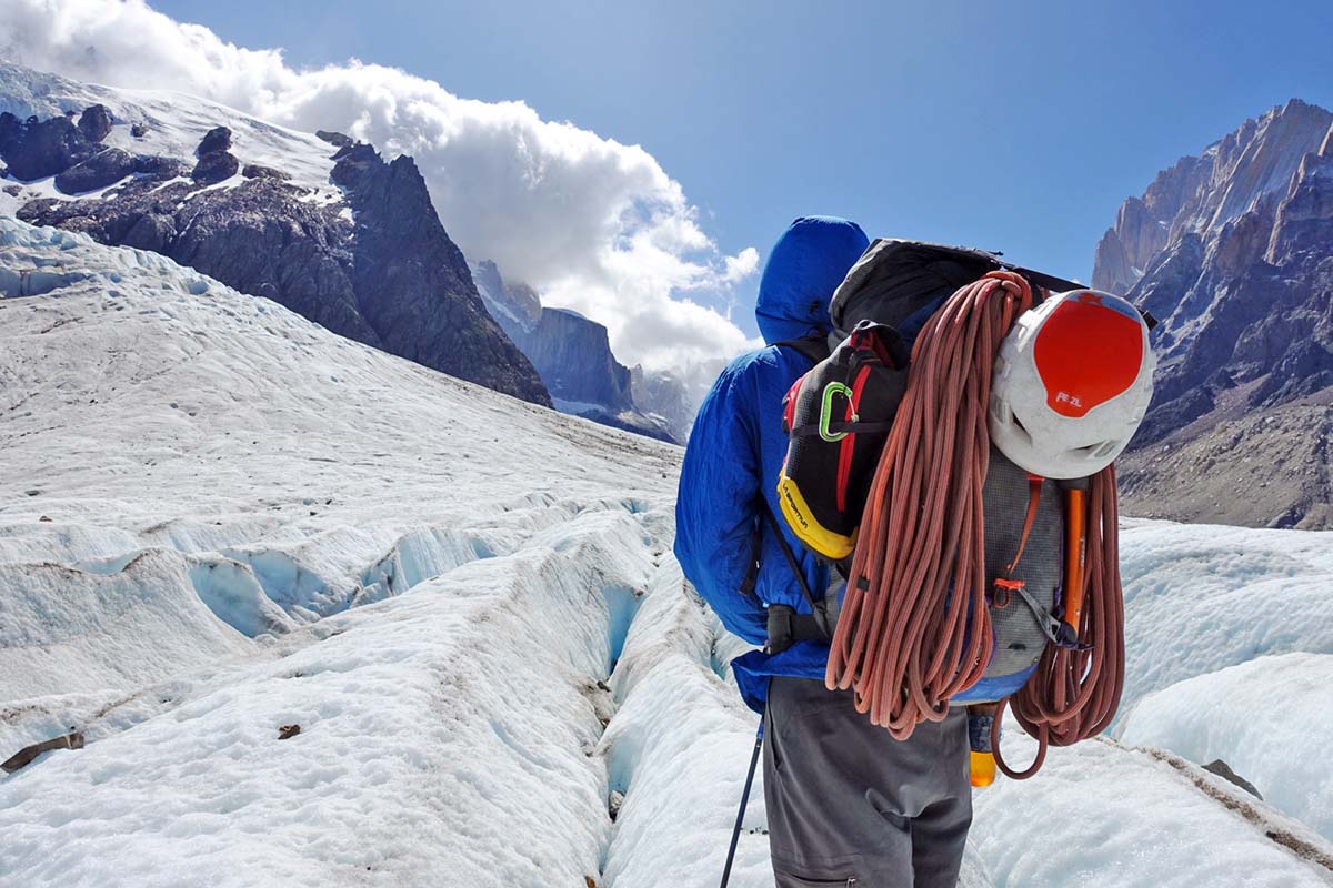 La Sportiva Aequilibrium Top GTX mountaineering boot (approaching Torre Valley 2)